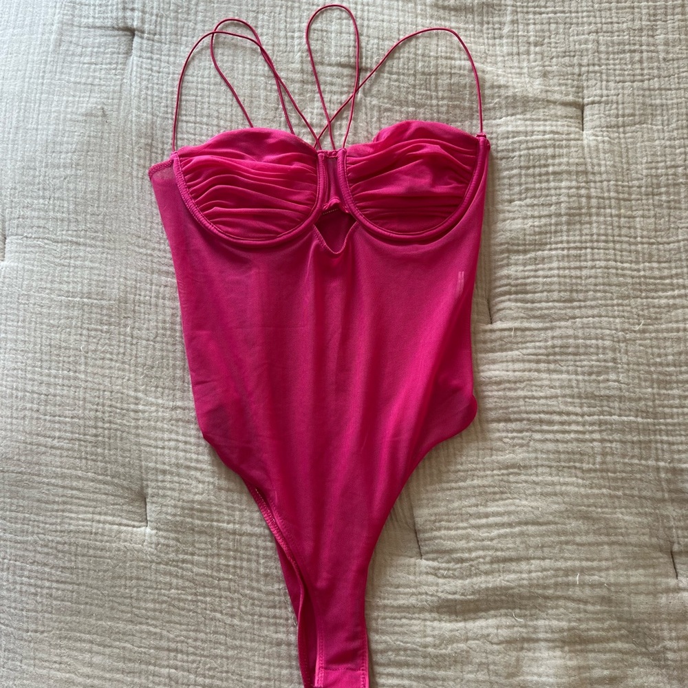 Hot Pink Bodysuit